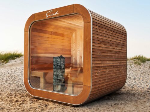 SAUNASUNCUBE 1 | Les Piscines du Rhin Installation de saunas intérieurs & extérieurs à Auenheim dans le Bas-Rhin Schiltigheim 1